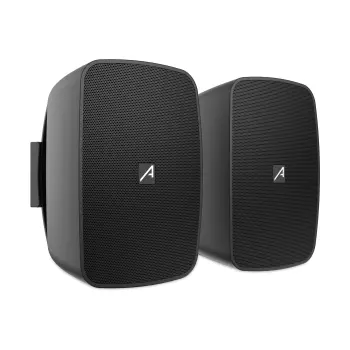 Audibax Ovo 4 G2 Negro Pareja de Altavoces Pasivos Pared 4 Pulgadas 100v / 8 ohm IP65