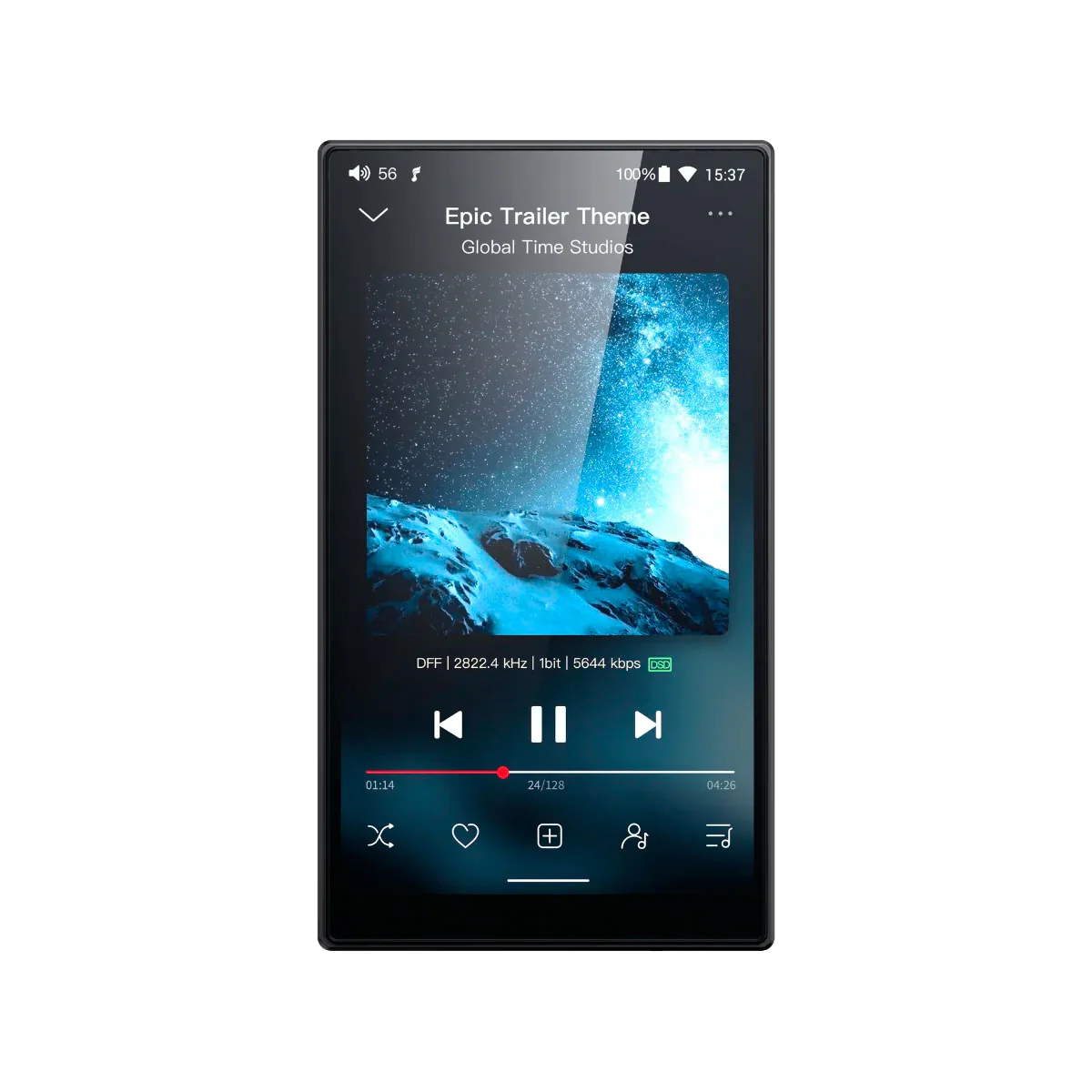 Fiio jm21 4+64 negro reproductor hi-res