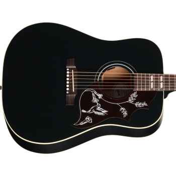 Gibson hummingbird special satin ebony guitarra acústica