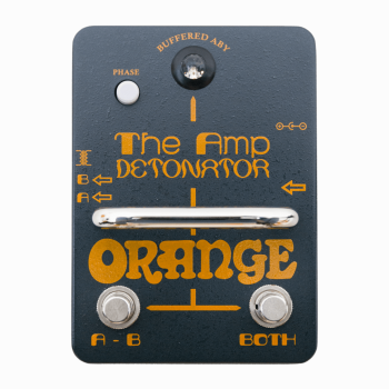 Orange amp detonator pedal conmutador