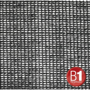 Adam hall accesorios 0157 x 45 b - tul tipo 202 de 4x5 m, con ojales, negro
