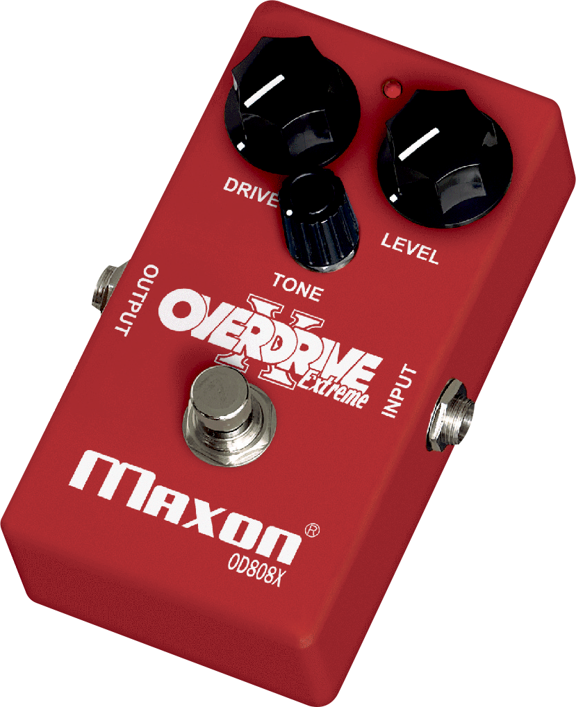 Maxon OD-808X Overdrive Extreme Pedal Efectos Guitarra OD-808X Overdrive Extreme