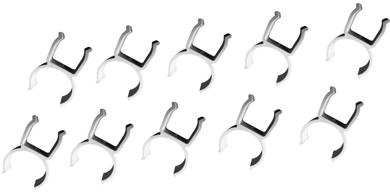 Eurolite Clip de Montaje x10 para Tubo de 50 mm Clip de Montaje x-10 para Tubo de 50 mm
