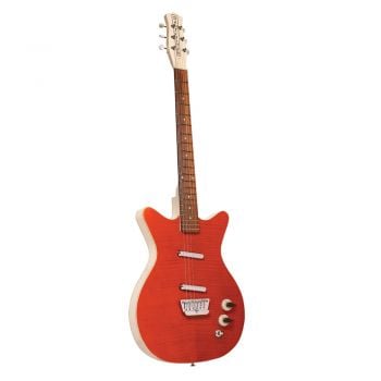 Danelectro 59 divine flame maple guitarra electrica