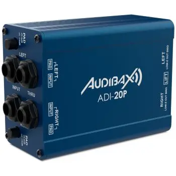 Audibax adi-20p caja di pasiva de 2 canales