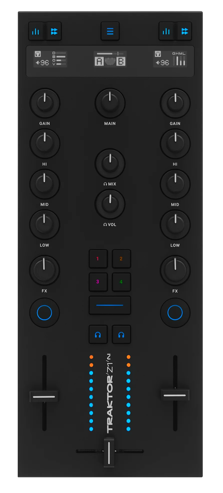 TRAKTOR KONTROL Z1 MKII Native Instruments controlador Dj Kontrol Z1 MKII