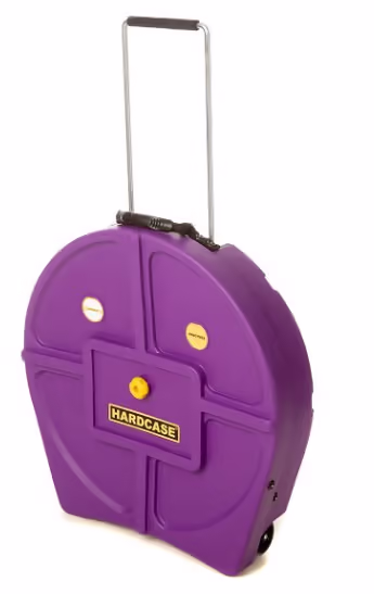 HARDCASE Estuche Platos 22\" - Morado HNP9CYM22PU