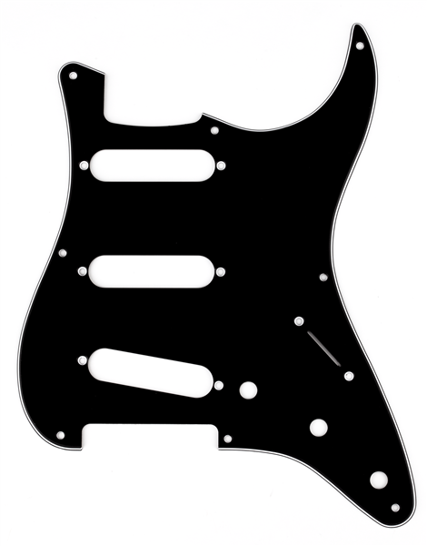 Fender Golpeador Stratocaster S/S/S 8-Hole Mount negro 991358000