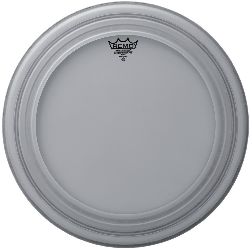 Remo 813193 Powerstroke Pro Blanco Rugoso 23 Pulgadas PR-1123-00 Parche Bombo 813.193