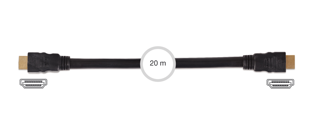 Fonestar 7908-20 Cable HDMI 20 metros. Compatible 4K 7908-20