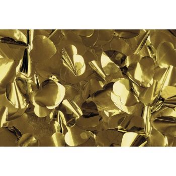 Antari gold metallic confetti hearts 1kg
