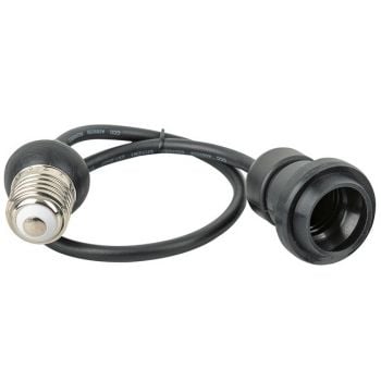 Showtec 30790 cable extension e27 50cm