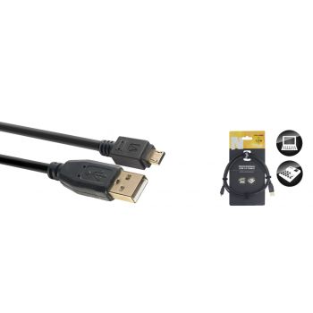 Stagg cable usb a-micro usb a 2.0, 1,5m