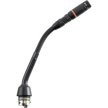Shure mx405rlp/s micrófono flexo 15cm anillo rojo supercardioide sin previo. negro