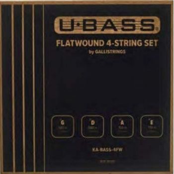 Kala kabass4fw juego de cuerdas u-bass entorchado plano acero 60/130