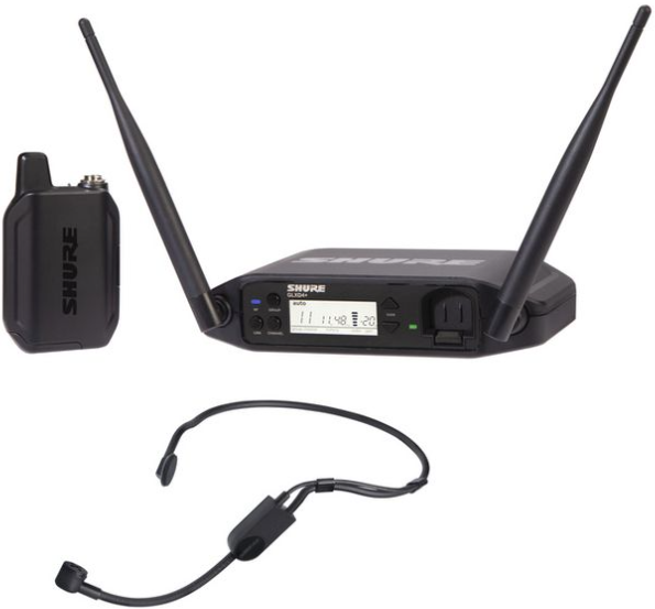 Shure GLX-D+ 14/PGA31 Z4 Sistema Inalámbrico de Diadema PGA31 con GLXD1+ y GLXD4+ 2.4 5GHz GLX-D+ 14/PGA31 Z4
