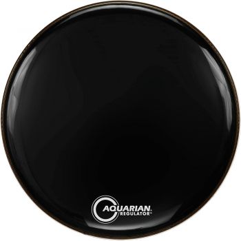 Aquarian drumheads black mirror reflector bd 20 ref20 parche para bombo