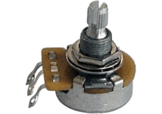 Yellow Parts Potenciómetro de volumen de 250 K OHM de curva B ADIEZ1197B