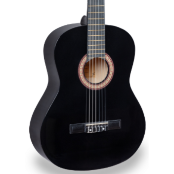 Soundstation marisol 44bk guitarra clásica 4/4 con funda incluida