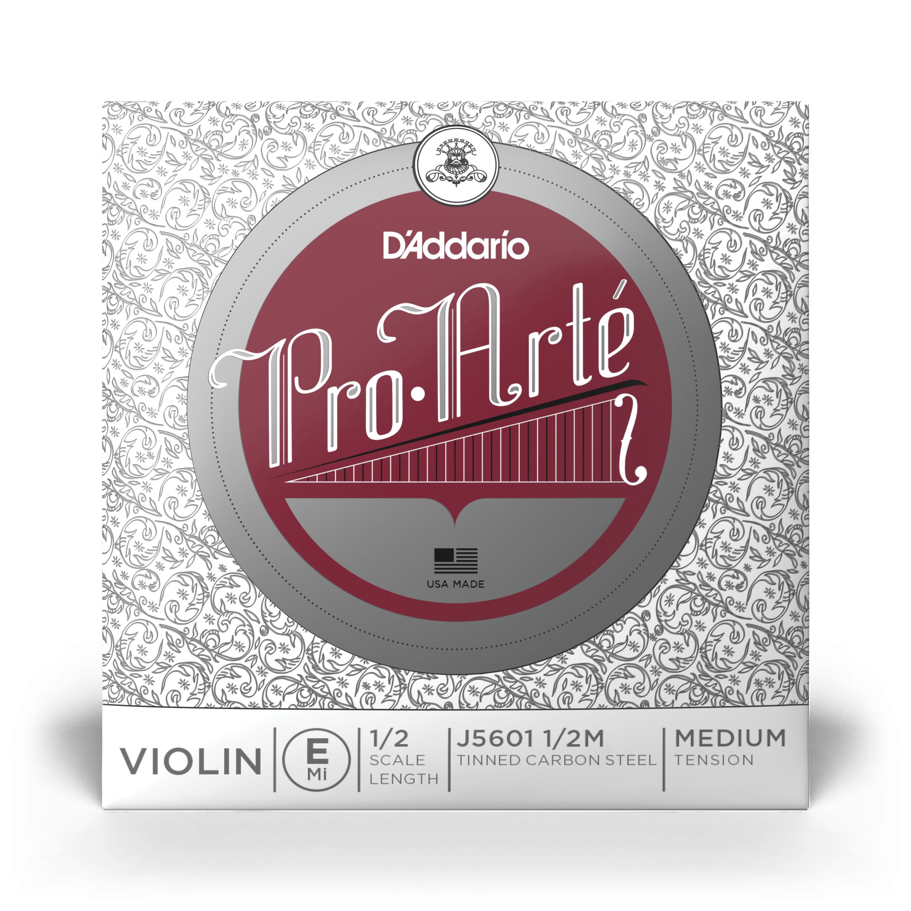D´addario Proarte Vln 10Blk E 1/2 Med J5601 1/2M-B10
