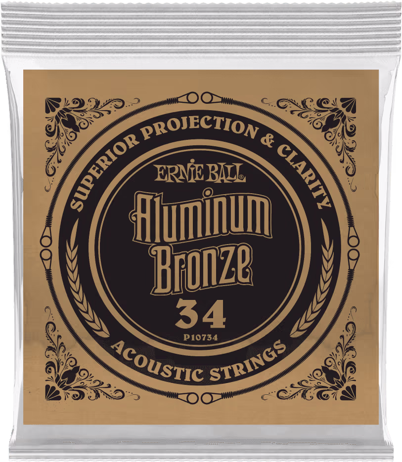 ERNIE BALL Cuerda Acústica Aluminium Bronze .034 CEB10734