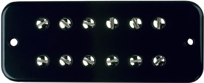 DiMarzio DLX Plus negra - DP154BK Pastilla Guitarra Eléctrica DLX Plus