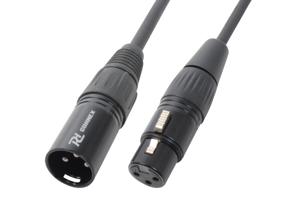 Power Dynamics Cable Xlr Macho Xlr Hembra 20.0m 7mm Negro 176241 176241