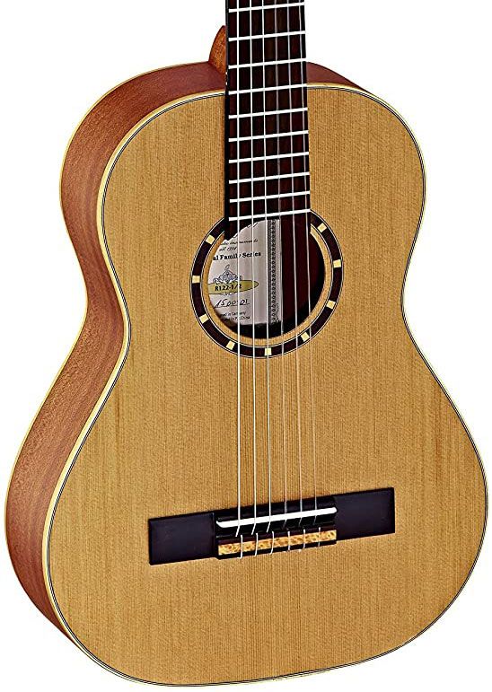 Ortega R122-1/2 NT Guitarra Clásica Family 1/2 Natural R122-1/2NT
