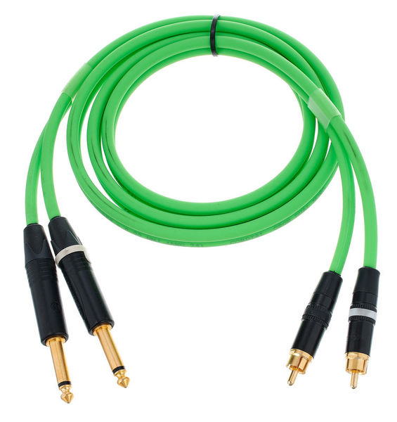 Cordial CEON DJ PLUG-RCA 1,5 G Cable 2 Jack Macho a 2 RCA Macho 1,5 Metros CEON DJ PLUG-RCA 1,5 G
