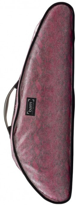 Bam HO2000XLSRO Funda Violín Hoody Snake forma para Modelo Slim 2000XL rosa HO2000XLSRO