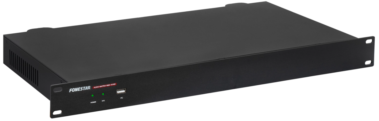 Fonestar NMX-1616D Matriz Audio 16x16 y DANTE NMX-1616D