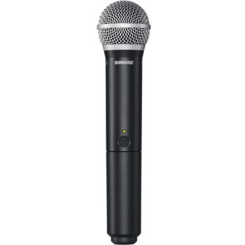 Shure blx2/sm58 m17 transmisor de mano blx2 con cápsula sm58 662-686mhz