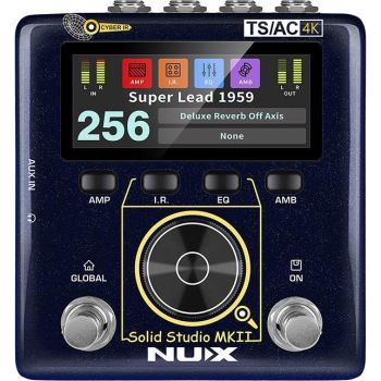 Nux nss-6 solid studio mkii amp y ir simulator pedal