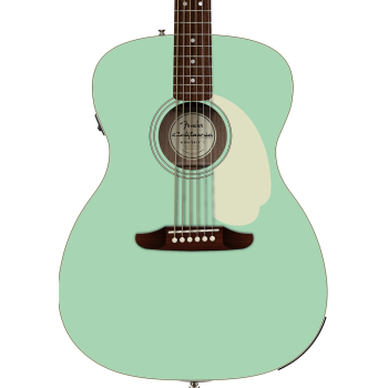 Fender california standard monterey e surf green guitarra acústica
