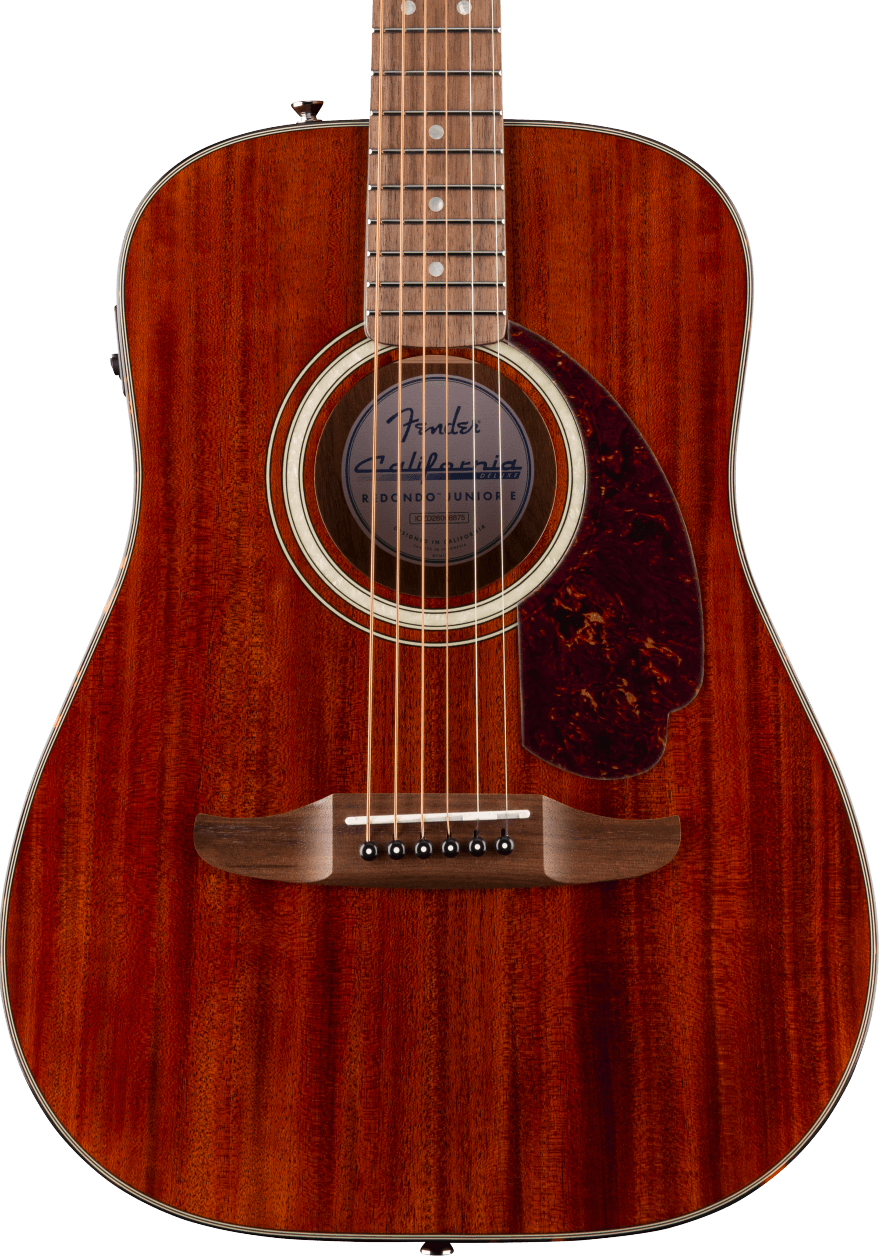 Fender California Deluxe Redondo Jr. Natural Guitarra Acústica California Deluxe Redondo Jr. Natural
