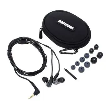 Shure se215k black auriculares intrauditivos con aislamiento de sonido