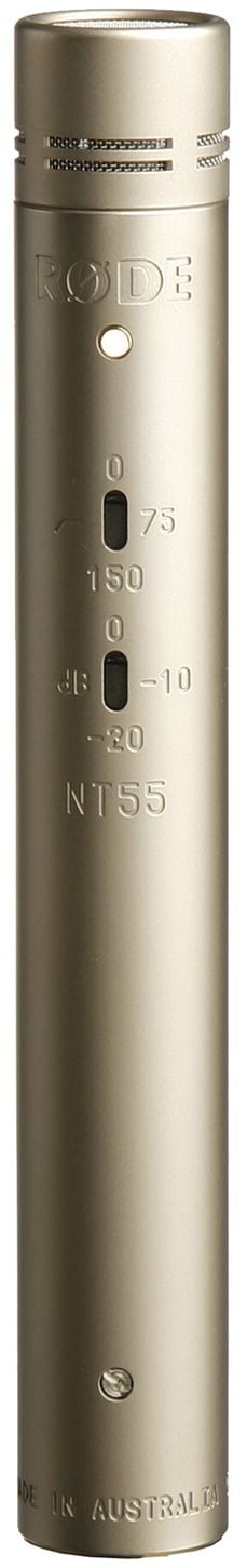 Rode NT55 Microfono de Condensador Para Grabacion Instrumentos NT 55