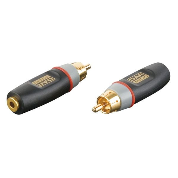 DAP Audio XGA04 Adaptador RCA Macho / MiniJack Hembra XGA04