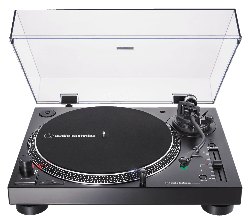 Audio Technica AT-LP120XUSB Negro Giradiscos de Tracción Directa con USB. Cápsula AT-VM95E Incluida AT-LP120XUSB BK