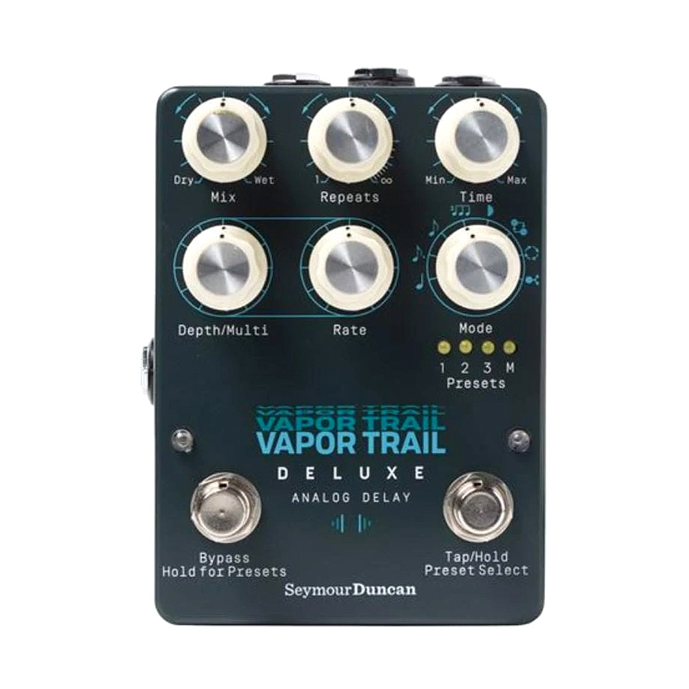 Seymour Duncan Vapor Trail Deluxe Analog Delay Pedal Efectos Vapor Trail Deluxe Analog Delay