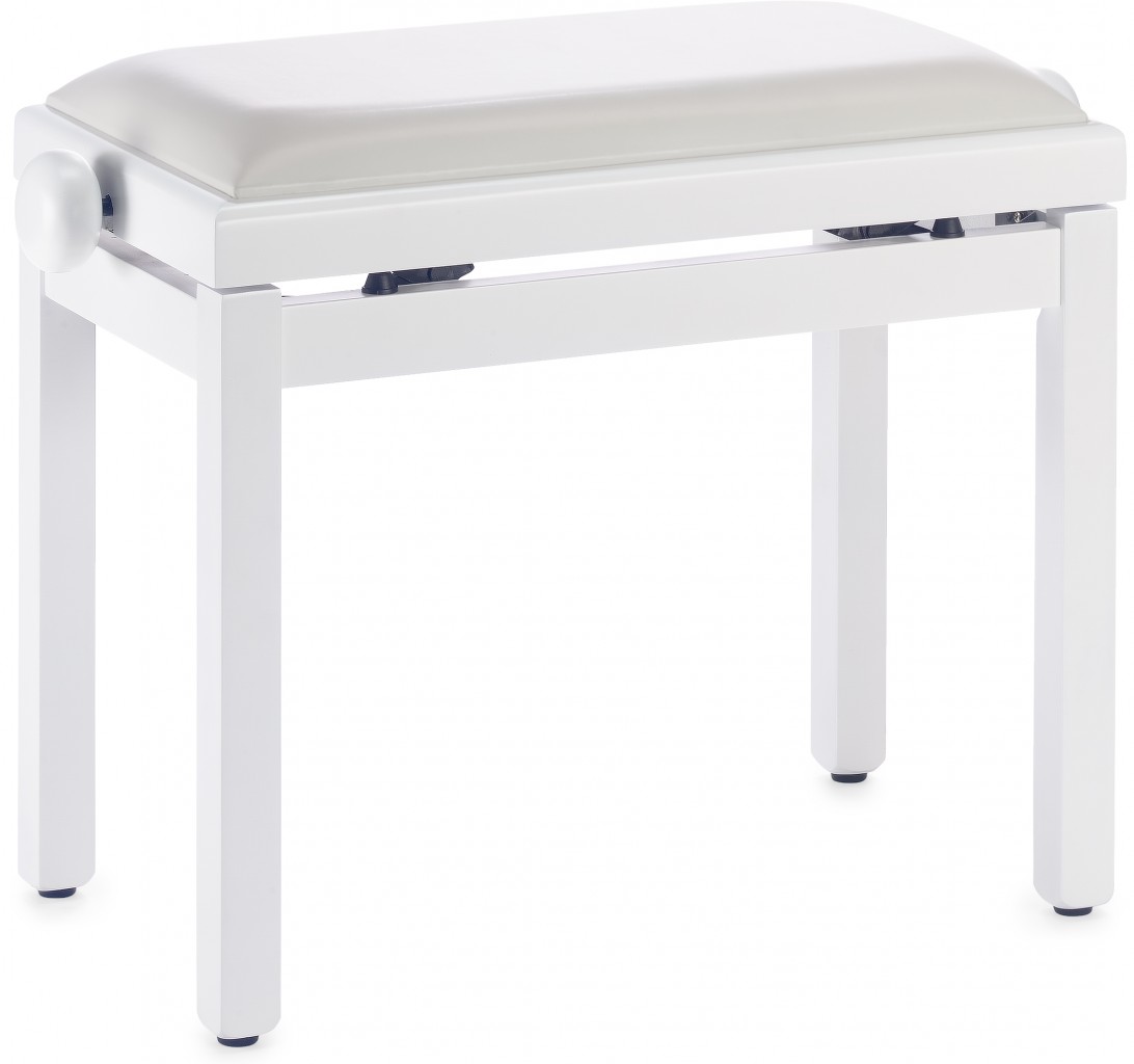 Stagg PB39 WHM SWH Banqueta Piano Roble Blanca PB39 WHM SWH