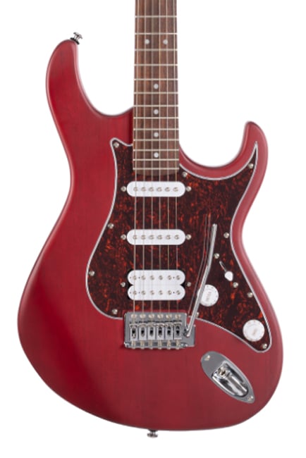 Cort G110 OPBC Guitarra Eléctrica Open Pore Black Cherry G110-OPBC