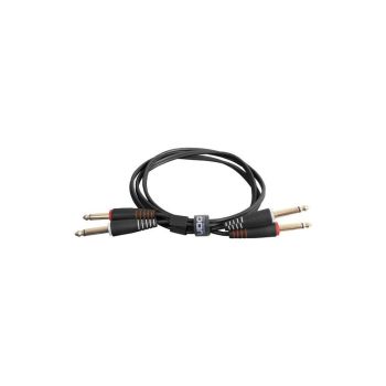 Udg ul audio cable jack mono a jack mono black 3 metros