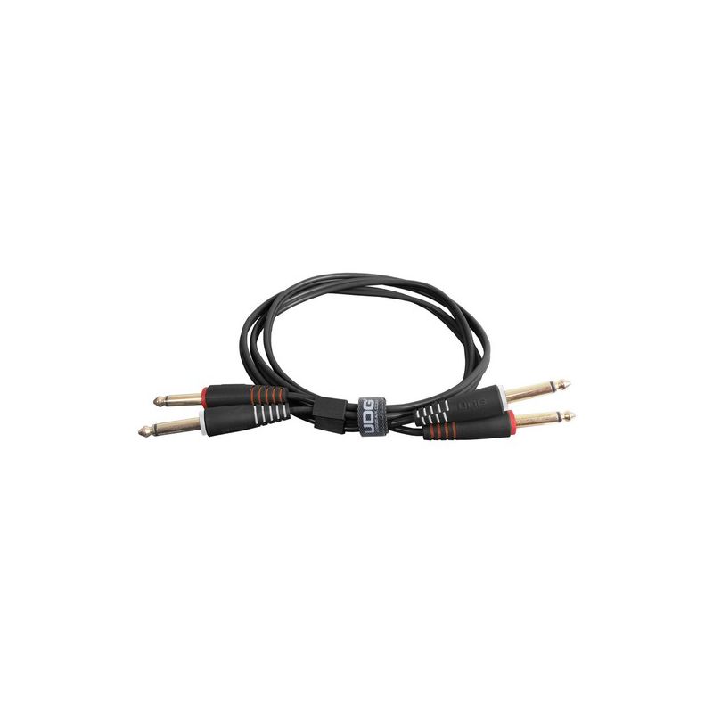 Udg UL AUDIO Cable Jack Mono a Jack Mono Black 3 metros UL AUDIO Cable Jack Mono a Jack Mono Black 3 metro