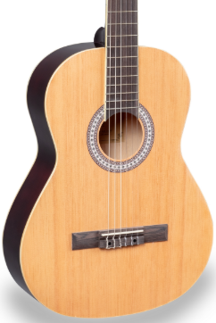 Soundstation MILEIA 34NT Guitarra clásica 3/4 con tapa de abeto MILEIA 34NT Guitarra clásica 3/4 con tapa de abeto