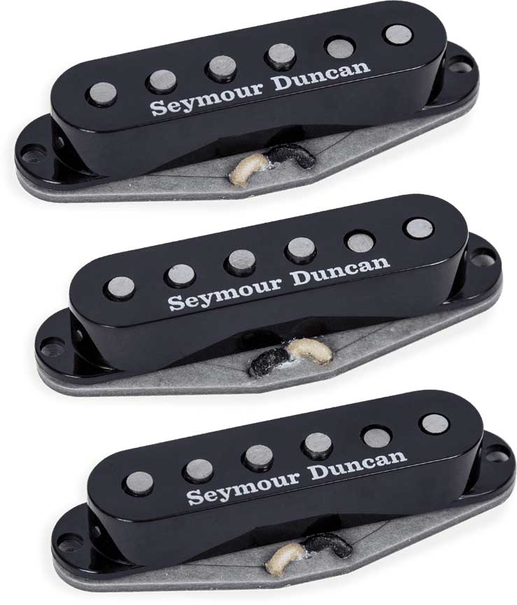 Seymour Duncan Set Psychedelic Strat Black Set Psychedelic Strat Black