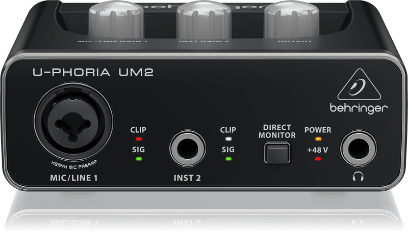 BEHRINGER UM2 U-PHORIA - Interface de Audio uphoria um2