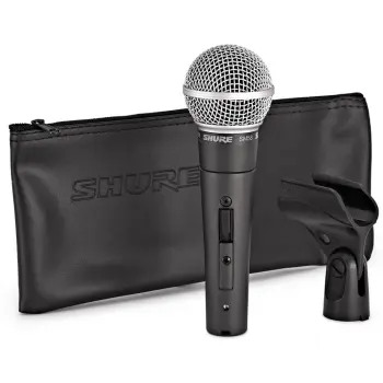 SHURE SM58 SE Micrófono Profesional Con Interruptor SM-58SE