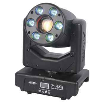 Showtec shark combi spot one cabeza móvil 45022