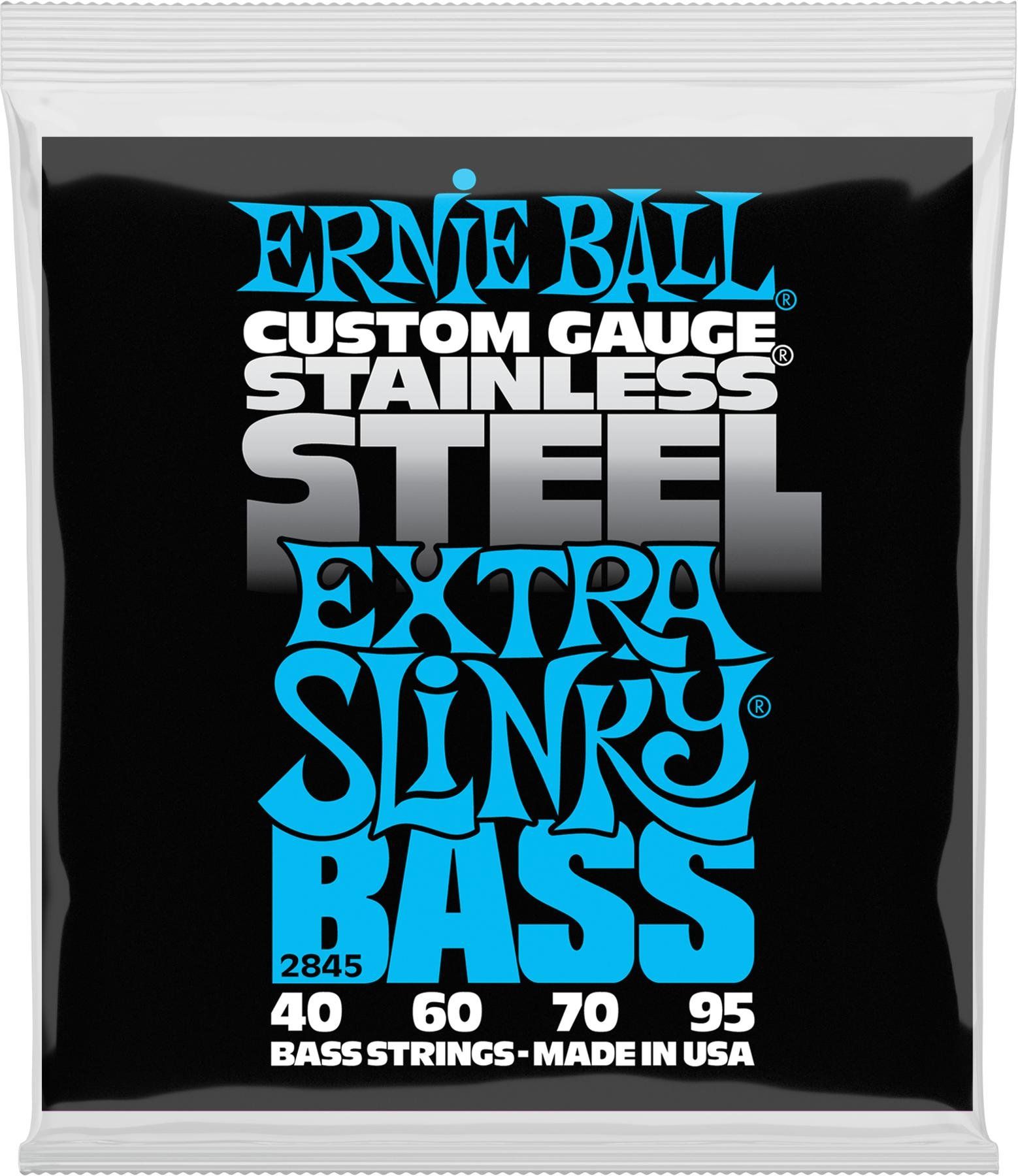 Ernie Ball 2845 Slinky Cuerdas Para Bajo 40-95 2845